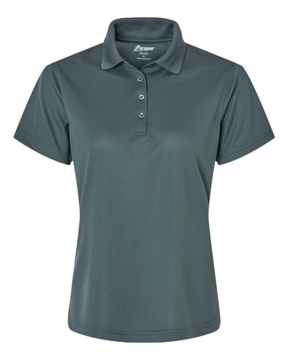 Carbon Gray polo shirt on a white background