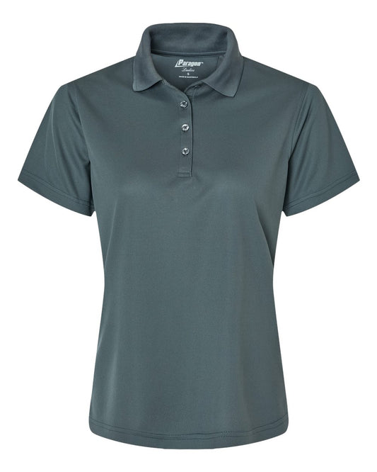 Carbon Gray polo shirt on a white background
