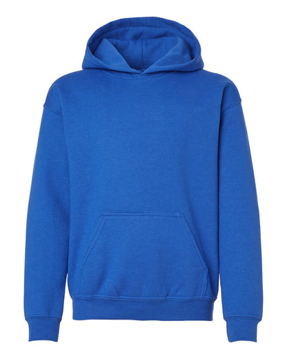 Blue hoodie on a white background
