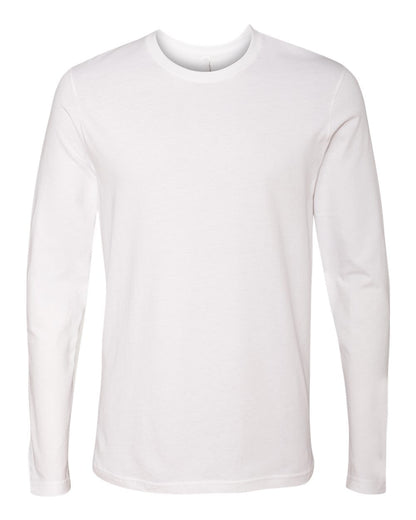 White long-sleeve shirt on a white background