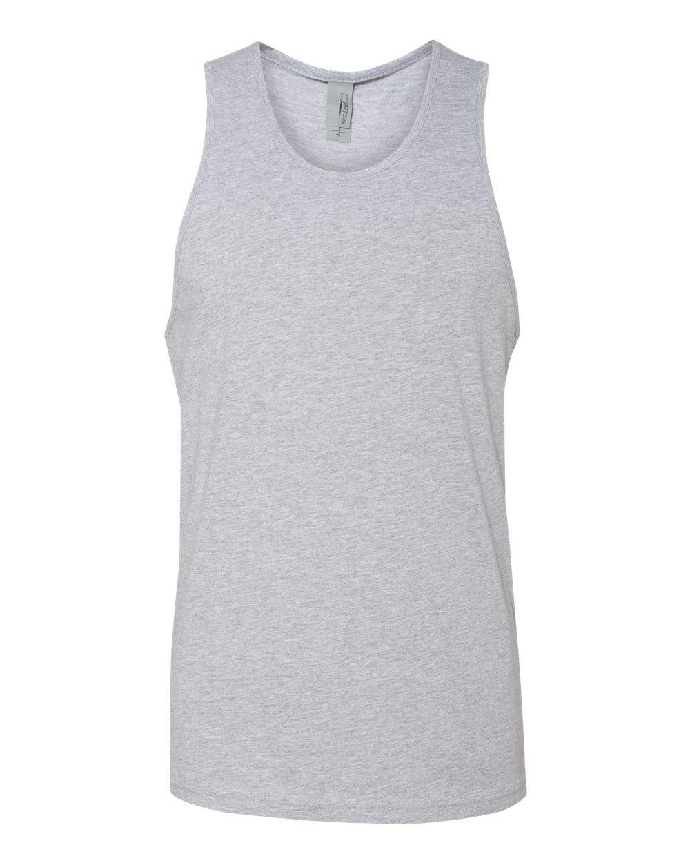 Gray tank top on a white background
