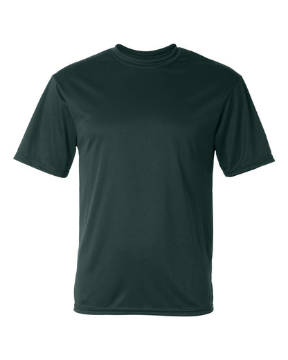 Dark green t-shirt on a white background