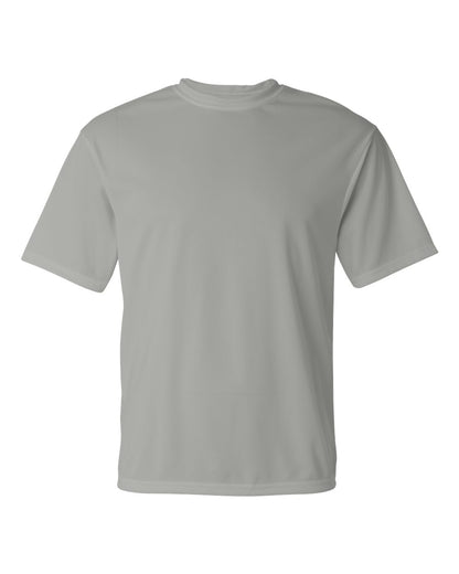 Gray t-shirt on a white background