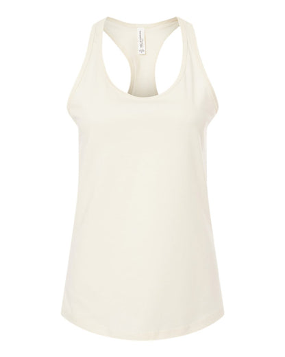 Natural White tank top on a white background