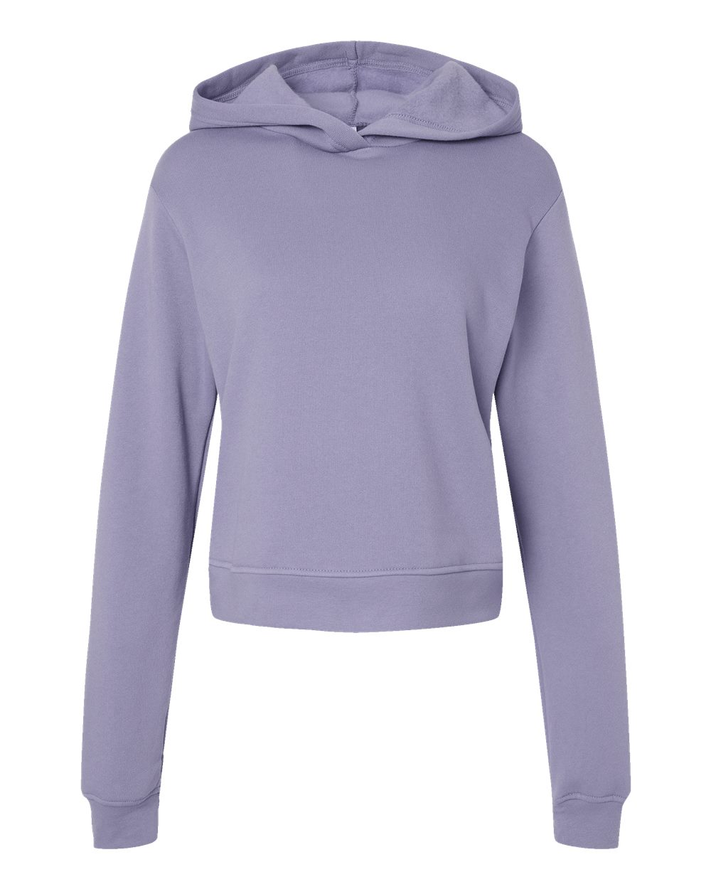 Dark Lavendar hoodie on a white background