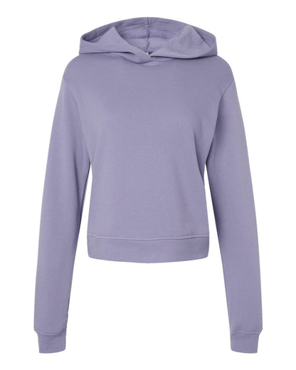 Dark Lavendar hoodie on a white background