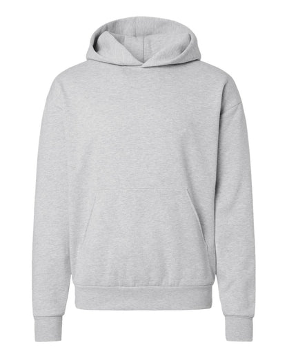 Gray hoodie on a white background