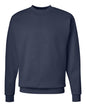 Navy blue sweatshirt on a white background