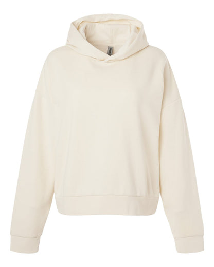 Beige hoodie on a white background