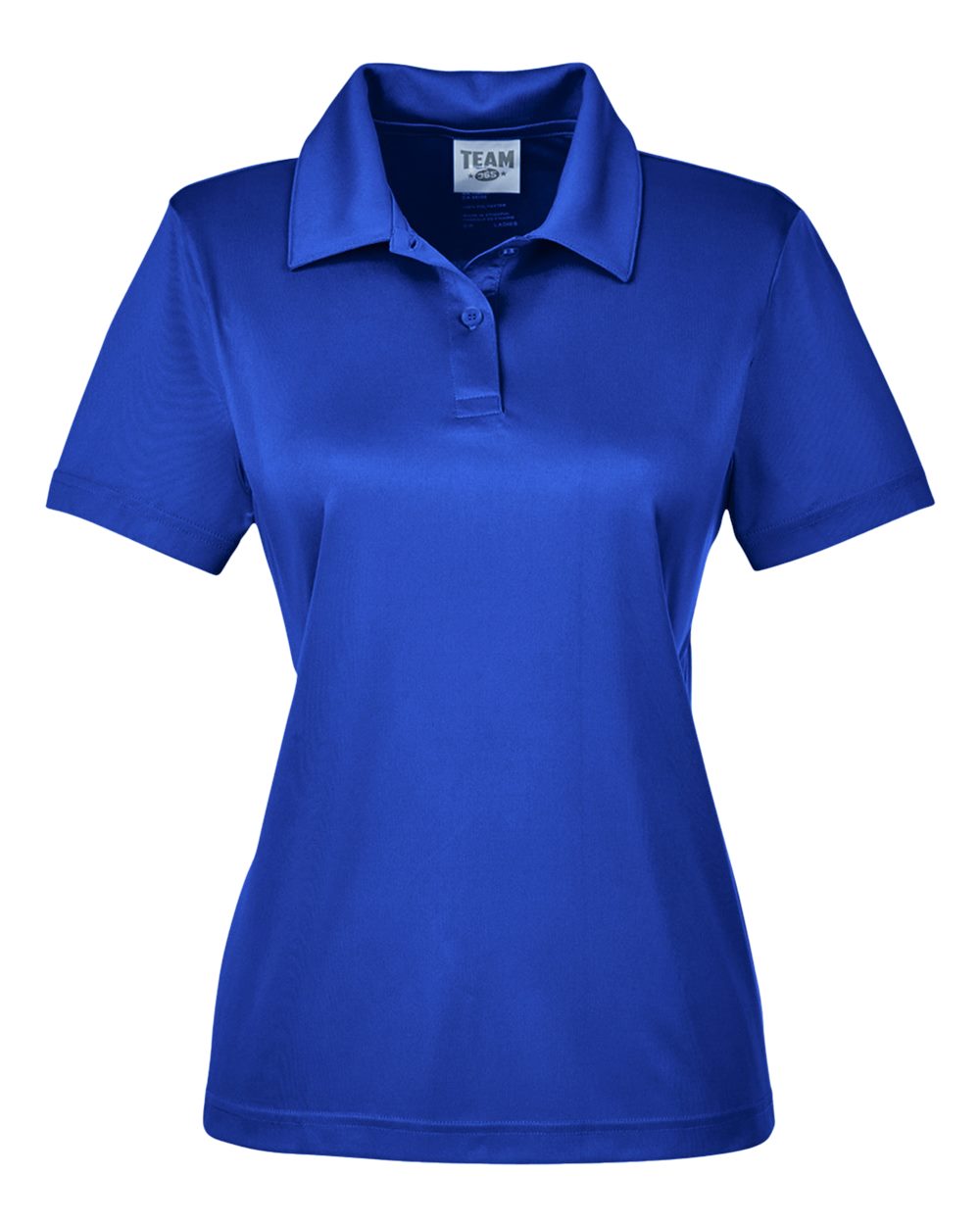Sports Blue polo shirt on a white background