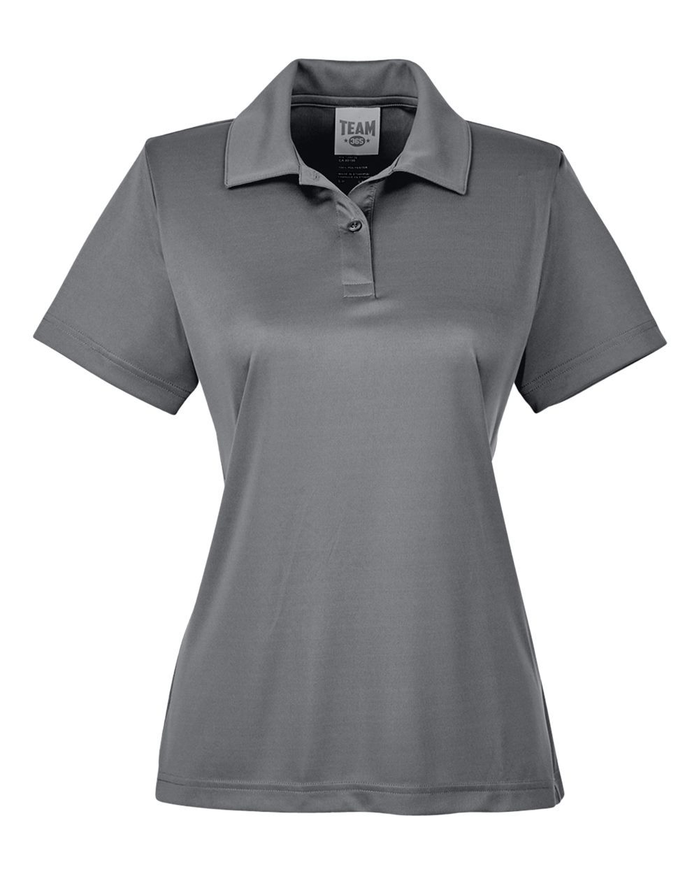 Granite Gray polo shirt on a white background