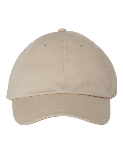 Stone Beige baseball cap on a white background
