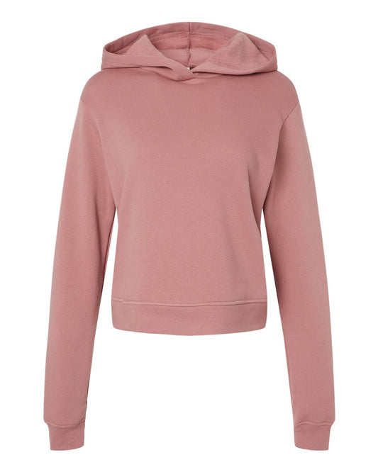 Pink hoodie on a white background