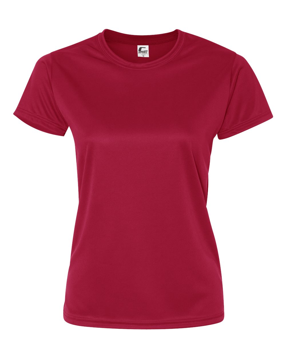 Red t-shirt on a white background